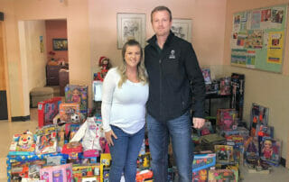 West Slope Colorado Oil and Gas Association Donates Over 300 Toys to STRiVE Children